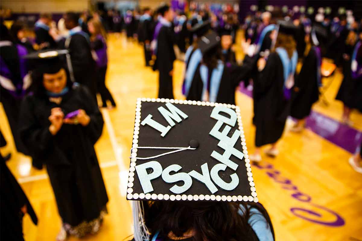 psychology graduate cap