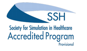Society for Simulation in Healthcare provisional accreditation logo