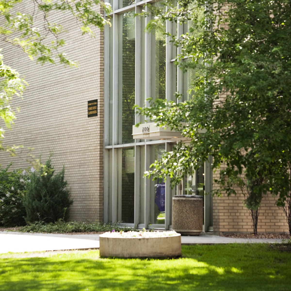 Exterior of the Summit Classroom Building