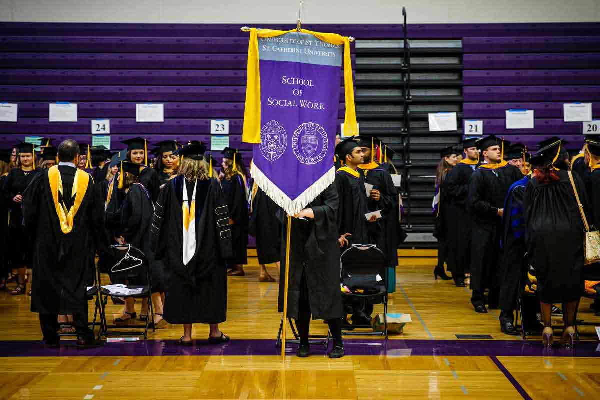 School of Social Work graduation