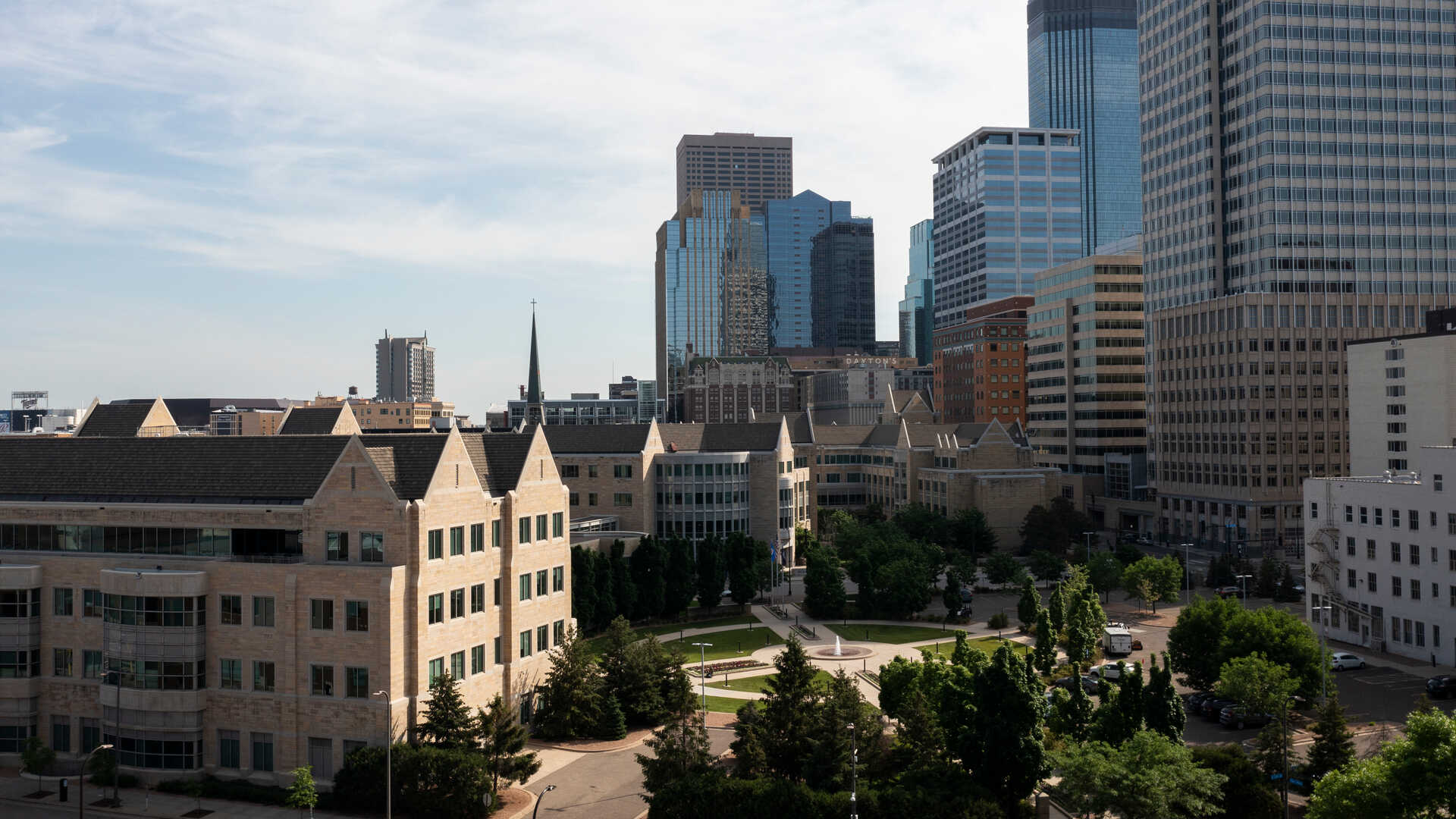 St. Thomas campus in downtown Minneapolis
